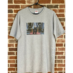 Men's Supreme Scarface Tony Montana grey shower tee XL
